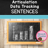 IEP Progress Monitoring Data Sheets for Speech Therapy: Ar