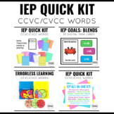 IEP Goals and Objectives | Quick Kit for Phonics