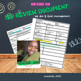 IEP Review Template