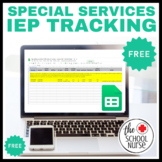 IEP- SPECIAL SERVICES : Tracking Sheet