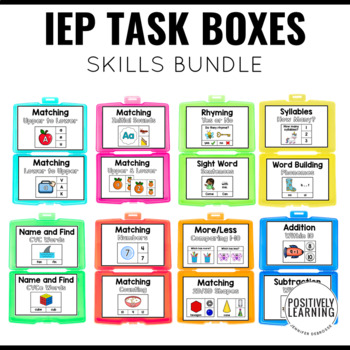 Simple TEACCH / Work Task boxes - part two - Breezy Special Ed