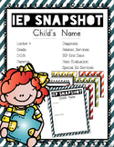 IEP Snapshot