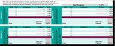 IEP Student Progress Tracking Templates *Google Sheets* SpED