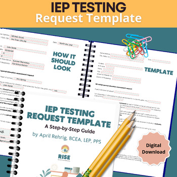 Preview of IEP Testing: Step-by-Step Guide