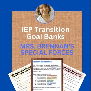 Preview of IEP Transition Goal Bank