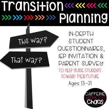 Preview of IEP Transition Planning for Special Education IEPs