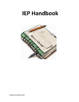 Preview of IEP Writing Handbook