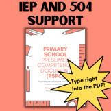 IEP and 504 Accommodations and Support for Neurodivergent 