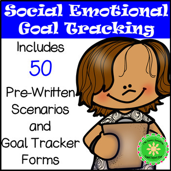 Preview of Data Tracking for IEP Counseling Social Emotional Situations and Forms