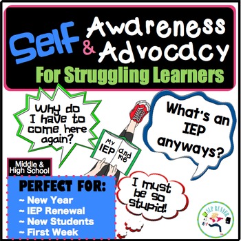 Preview of IEP and Me~ Self Awareness and Self Advocacy