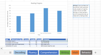 Preview of IEP Data Charts