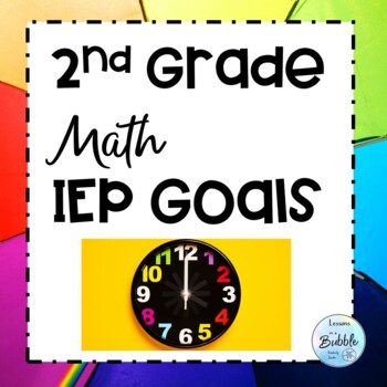 math problem solving iep goals 2nd grade