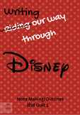 IEW Unit 1 Note Taking and Outlining Disney Theme