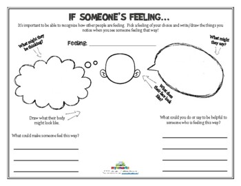 IF SOMEONE'S FEELING... by Mylemarks | TPT