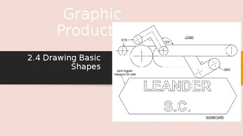 Preview of IGCSE 0445 Graphic Products Basic Shapes Slides