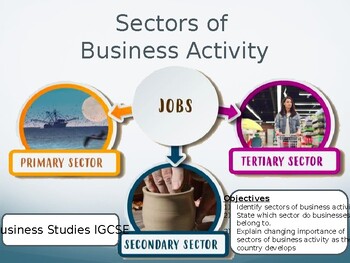 Preview of IGCSE Business Studies - Unit 1.2 (Classification of Businesses)