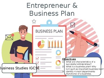 Preview of IGCSE Business Studies - Unit 1.3 (Enterprise, Business Growth and Size)