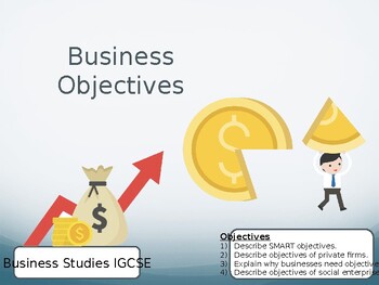 Preview of IGCSE Business Studies - Unit 1.5 (Business Objectives & Stakeholder Objectives)