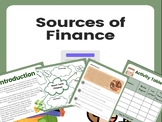 IGCSE Business Unit 5.1: Sources of Finance Booklet