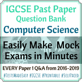 IGCSE Computer Science All Past Paper Questions (& Answers