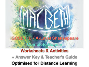 Preview of IGCSE / IB Shakespeare: Macbeth Complete Teaching + Drama + Exam Prep BUNDLE