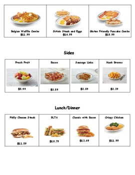 ihop menu prices list