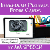 Irregular Plurals Boom Cards | DIGITAL | Speech Therapy & 