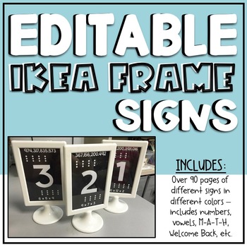 Preview of IKEA Frame Signs