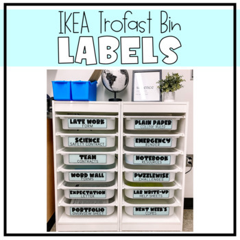 Baking Labels / DIY Baking Bins / Ikea Inspired Labels / 