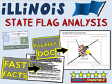 ILLINOIS State Flag Analysis: fillable boxes, analysis, an