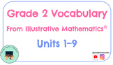 IM K-5™ Vocabulary Cards Bundle Grade 2 Units 1-9