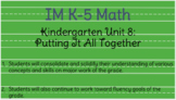 IM Kindergarten Math (TM) Unit Eight (All Sections) Google Slides