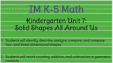 IM Kindergarten Math (TM) Unit Seven (All Sections) Google Slides