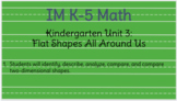IM Kindergarten Math (TM) Unit Three (All Sections) Google Slides