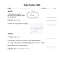 IM2 Single Worksheet - Daily Review #225