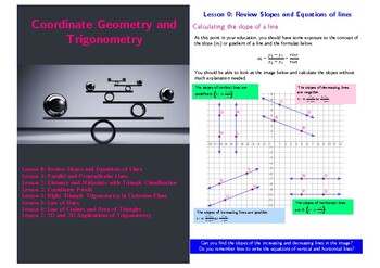 Preview of IM3 Adv Trigonometry Unit: Lesson 1