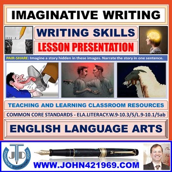 Preview of IMAGINATIVE WRITING : READY TO USE PRESENTATION