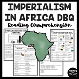 Imperialism in Africa Document-Based Questions Worksheet D