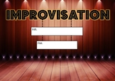 IMPROVISATION WORK BOOK