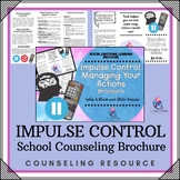 IMPULSE CONTROL Counseling Brochure for Kids - SEL School 