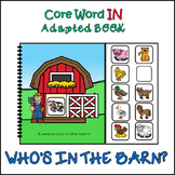 IN Adapted Interactive Book "Who's in the Barn?" | AAC Cor