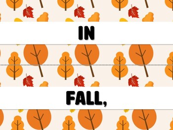 Preview of IN FALL, LEAVES BECOME PAGES FOR OUR STORIES! Autumn Bulletin Board Decor Kit