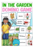 IN THE GARDEN domino game English primary school and ESL c