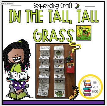 Preview of IN THE TALL, TALL GRASS SEQUENCING BOOK CRAFT