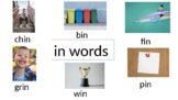 IN WORDS  word family-cvc flashcards