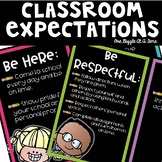 Classroom Rules & Expectations Posters Classroom Managemen