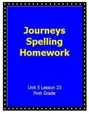 INACTIVE - Journeys Unit 5 Lesson 23 Homework