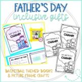 Inclusive Basketball Father's Day Book and Picture Frame Craft