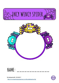 Preview of INCY WINCY SPIDER COMPLETE LESSON PLAN
