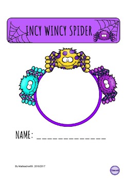 Preview of INCY WINCY SPIDER LESSON PLAN SAMPLE